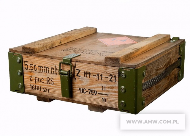 SKRZYNIA DREW.DO AMUN.STRZELECKIEJ 